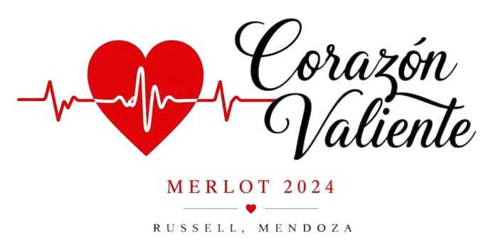 Etiqueta Corazón Valiente, Merlot 2024